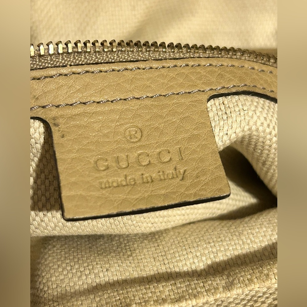 Gucci tan/taupe soho bag - Picture 13 of 14